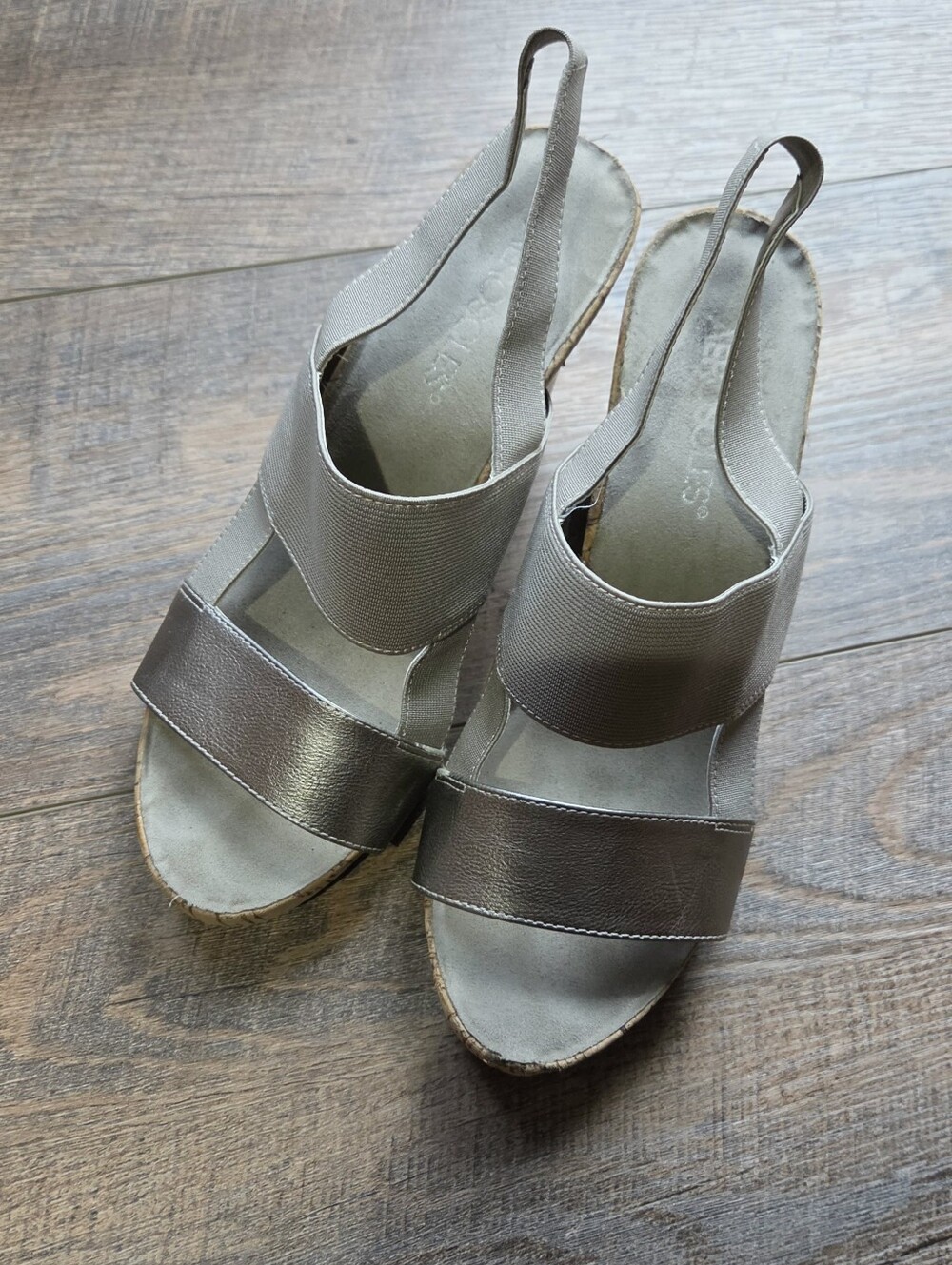 Wedge Sandal Heels Sz 8